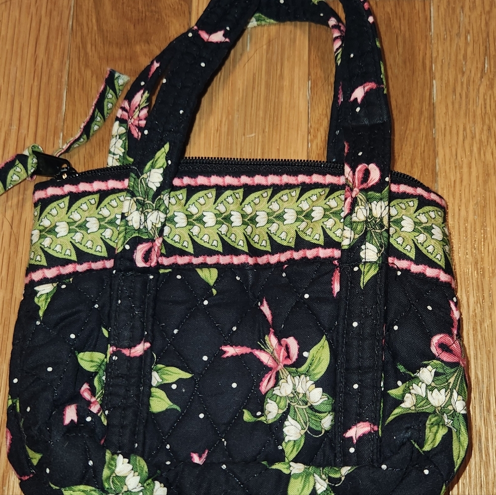RETIRED VERA BRADLEY VTG 90'S new hope print  PETITE PADDY KIDS PURSE NICE SHAPE - Picture 3 of 14